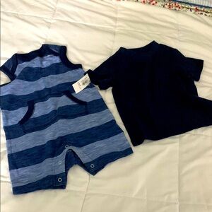Old Navy Kids One Piece Set - Blue and Navy